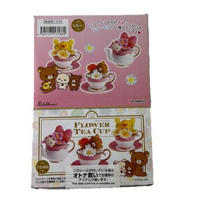 New  in Box / Rilakuma / Flower Tea Cup / Re-ment / 6 blind boxes